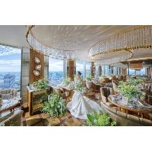通年OK!【~40名◇お料理重視】地上130mの眺望レストランでプライベートウエディング