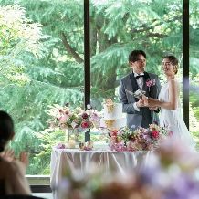 2026年6～8月＊桜花｜40名～ガーデンビューウエディング｜写真・衣装・装花・宿泊など特別8大特典付き