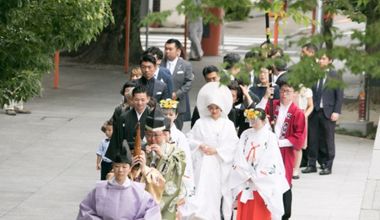【赤城神社×かぐら坂 志満金】本物の神社で神前式＆和婚会食プラン