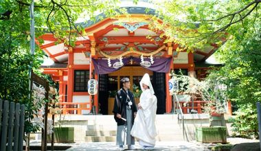 【芝東照宮×割烹 宮本】本物の神社で神前式＆和婚会食プラン