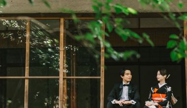 ◆新挙式場オープン記念♪和洋プラン◆130年守られ続けた庭園で叶える和モダンWD