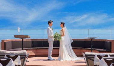 【26年7月～8月】空×海一望！サマーウェディング40名～* ホテル×カジュアルウェディング*お得に夢が叶う一日