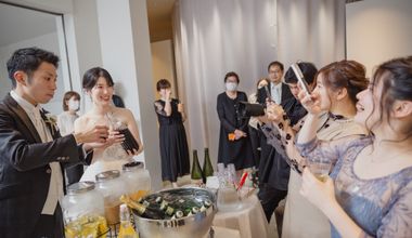 挙式とパーティーで90分！カジュアル立食プラン♪