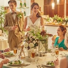 【少人数婚プラン】アットホームな挙式＆会食*大切な方へ美食でおもてなし