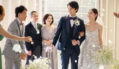 衣装・美容・写真などを含んだチャペル挙式プラン　77,000円→38,500円（新店キャンペーン）