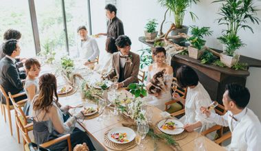 【洋装】挙式+記念写真+会食プラン