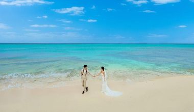 【フォト】＼衣裳22万円分つき／データのみシンプルプラン＜チャペル＆ビーチ撮影＞