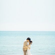 海も空もぜんぶ貸切気分|99,000円で叶うフォトウェディング