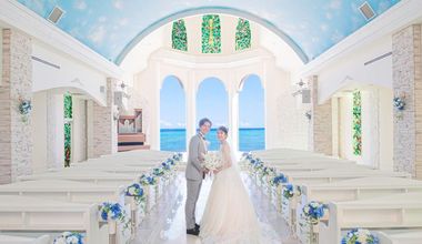 衣裳・美容着付け・チャペル使用料込み★【洋装】チャペル＆ビーチ撮影プラン[150カットデータ付]