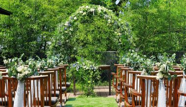 アットホームなガーデンウェディング／50名パーティープラン