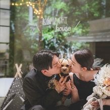 【ペットと過ごす結婚式】挙式も、パーティも、大切な家族と一緒にWを♪