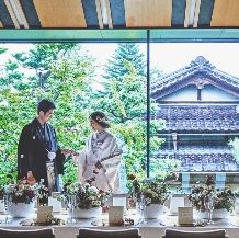 【少人数専用別館プラン】一棟貸切会場「犀」でアットホームで贅沢な自分たちだけのウエディングを