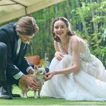【ペット婚プラン】一軒家貸切でペットと一緒に過ごせる結婚式