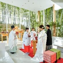 【和婚】竹林の中で執り行う本格的な神前式プラン