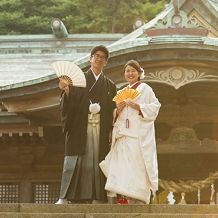 【神社挙式の和婚プラン】神社での神前式とパーティウエディング