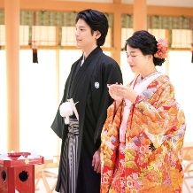 【古式ゆかしい和婚プラン◆2027年3月までの期間限定】風雅~FUGA~◇格調高い神殿で誓いの儀式を