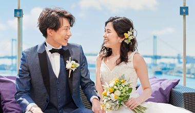 【挙式+30名披露宴87万9450円】海見えパーティ会場で過ごす披露宴プラン
