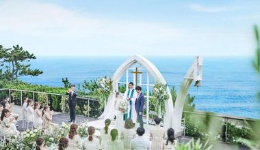 【お日にち限定*26年9-11月秋プラン】88万優待◆水平線に誓う非日常の絶景×美食ウェディング