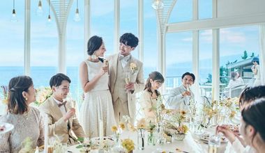 【少人数プラン】46万優待◆絶景とレストラン美食を愉しむ、穏やかな挙式＆お食事会