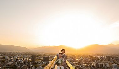 大人気！【絶景のフォトウエディングプラン】打合せは1回でOK♪