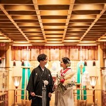 出雲大社の神を祀る本格神殿 伝統美あふれる和婚プラン◆80名303万円～◆大人数も対応可