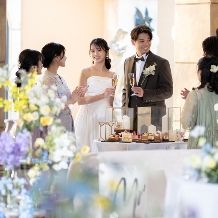 《披露パーティープラン》リゾート挙式後の結婚式をご検討の方へ【1.5次会も対応可】