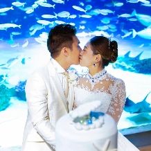 【少人数向け：オーシャンスイートプラン】「水族館挙式＆少人数会食」で家族を素敵におもてなし