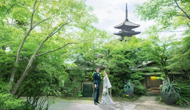 ＜ロケーションフォトプラン＞【八坂の塔を望む会食付】68万/4名～可能★WeddingNews限定