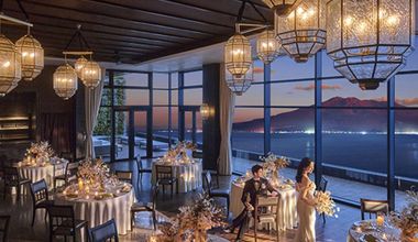 ◆120名限定プラン◆540万⇒349万円！  家族や友人と程よく集い、笑顔あふれる上質な結婚式◎ 桜島を望む開放的な景色の中で、大切なゲストと特別な一日を提案