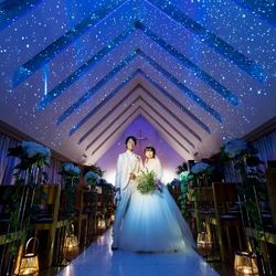 試食付★独立型ガーデン付チャペルで感動の映像演出＆入場体験♪