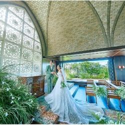 会場イチオシ前日予約OK！【コース試食*140万優待】自然美*4挙式＆5会場見学