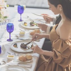 【平日一番人気】国産牛3万円コース試食×ドレス試着×ギフト付