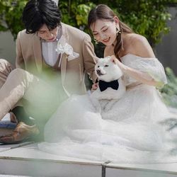 開放的なガーデンで叶うペットウェディング相談★特別プラン誕生