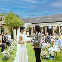 【当館人気のガーデンフェア】ガーデン挙式＆デザートヴュッフェ