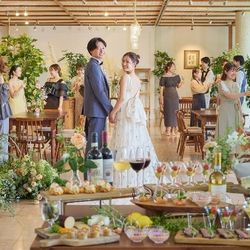 〈 AM限定◇豪華試食 〉自由に彩る空間×貸切一軒家wedding体験