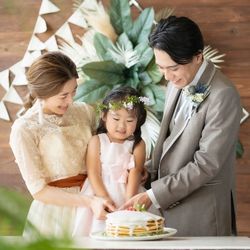 【パパママ安心】ご祝儀内お得に叶えるファミリーウエディング