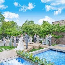 ＼水辺のリゾート邸宅／180万円特典＊憧れドレス体験＆豪華試食