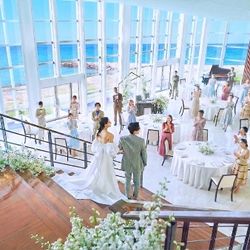 全館ALL解放★海の上のチャペル×大階段×贅沢フレンチ試食