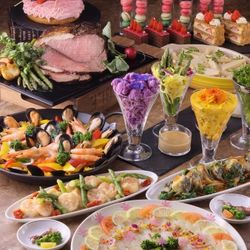 先着3組限定☆豪華ホテルランチブッフェ×庭園×チャペル見学☆