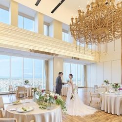 【AM限定！眺望◎光溢れる会場見学】贅沢コース試食付×名駅直結