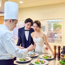 会場イチオシ【おもてなし◎ライブキッチン体験】感動大聖堂×最大160万特典