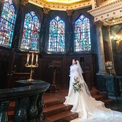 ＼愛され花嫁体験★*／シャンデリア×大聖堂×新作ドレス*試食