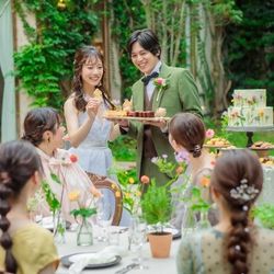 会場イチオシ直前OK【年1BIGフェア】最大155万優待◇憧れガーデン挙式＊。