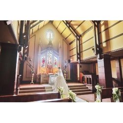 【土日祝限定】憧れの大聖堂で感動挙式体験×当日コーデ見学☆