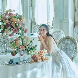 【平日限定*夕方からOK！】憧れ花嫁ドレス試着×150万特典