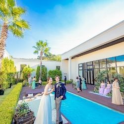 卒花大絶賛◎！2万円相当試食×ガーデン邸宅オシャレ演出体験♪