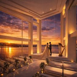 【豪華3大体験】160万特典付♪天空チャペル見学×ドレス×試食