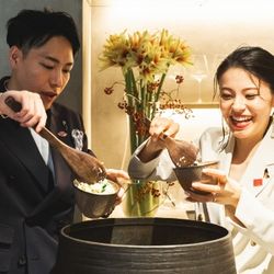 ゲスト大満足◎看板メニュー*釜めし*試食×洗練ウェディング体験