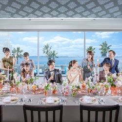 ＼初見学も安心／プレミアム試食＆眺望◎アトリウム挙式体験