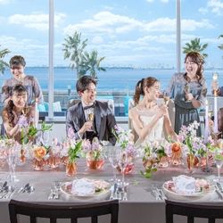 残1＼初見学も安心／プレミアム試食×海見え会場＆憧れ挙式体験